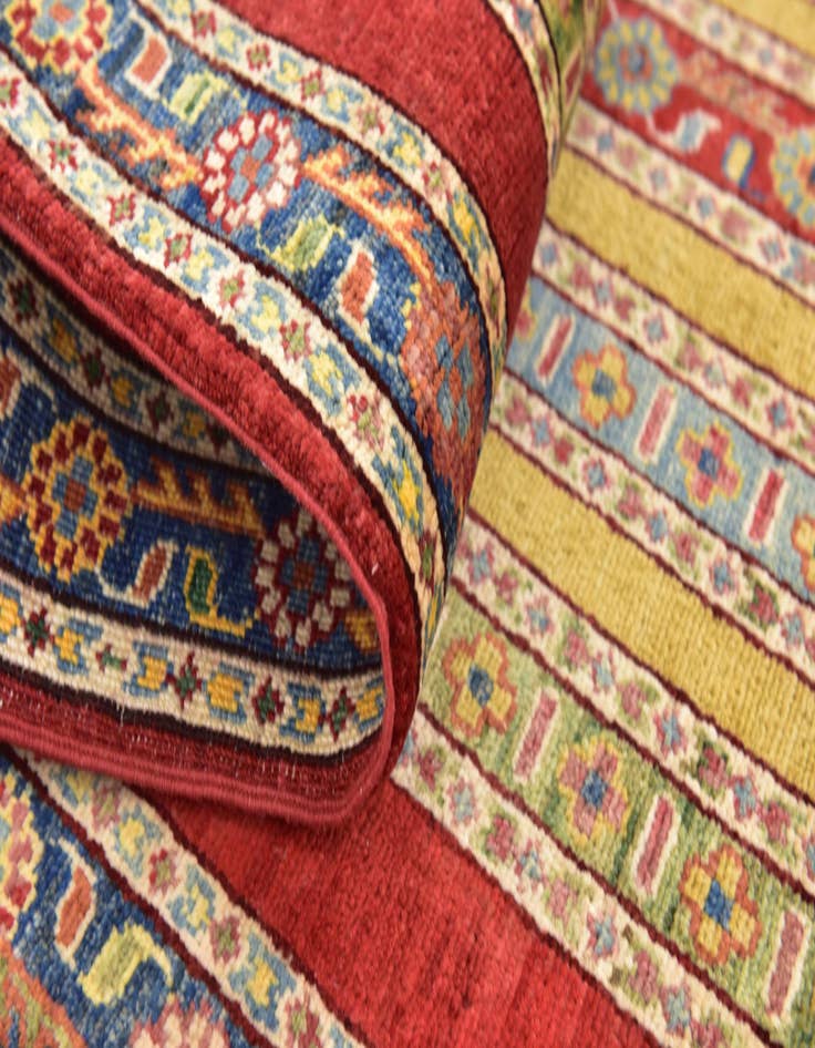 Detail image of  5' 2 x 7'  Hand Knotted Ariana Ziegler Rug