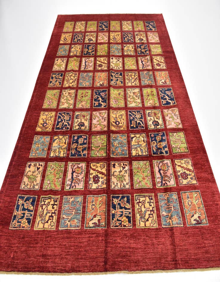 Detail image of  7' x 9' 3  Hand Knotted Ariana Ziegler Rug