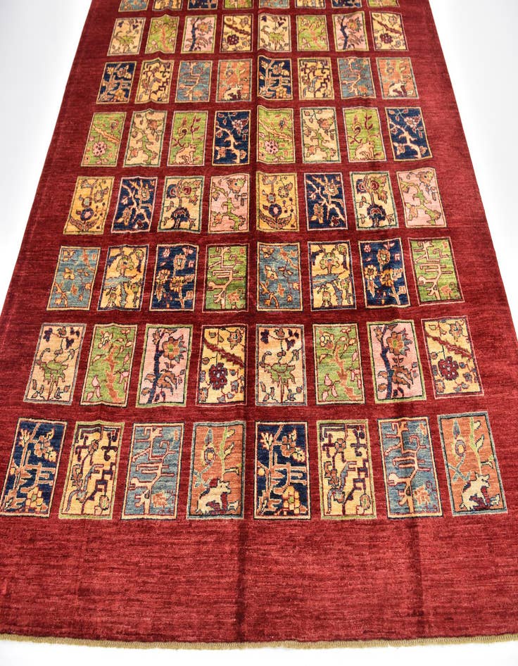 Detail image of  7' x 9' 3  Hand Knotted Ariana Ziegler Rug