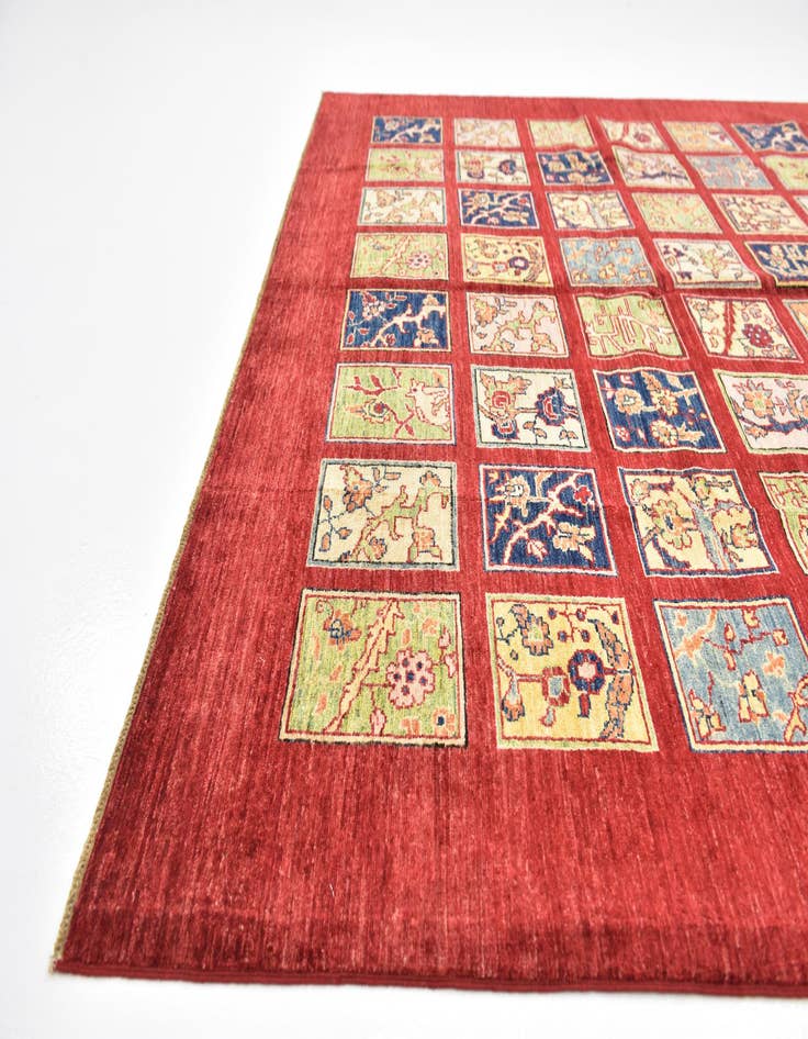 Detail image of  7' x 9' 3  Hand Knotted Ariana Ziegler Rug