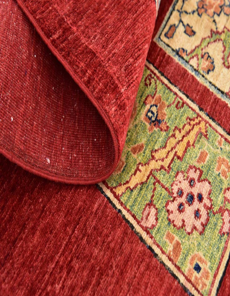 Detail image of  7' x 9' 3  Hand Knotted Ariana Ziegler Rug