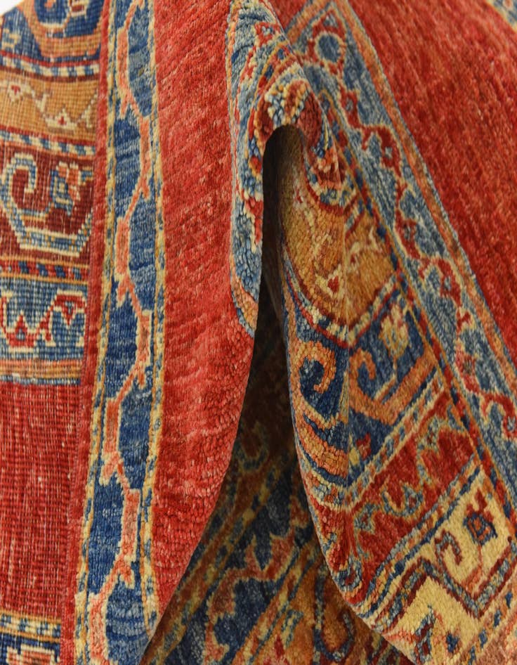 Detail image of  4' 2 x 5' 10  Hand Knotted Ariana Ziegler Rug