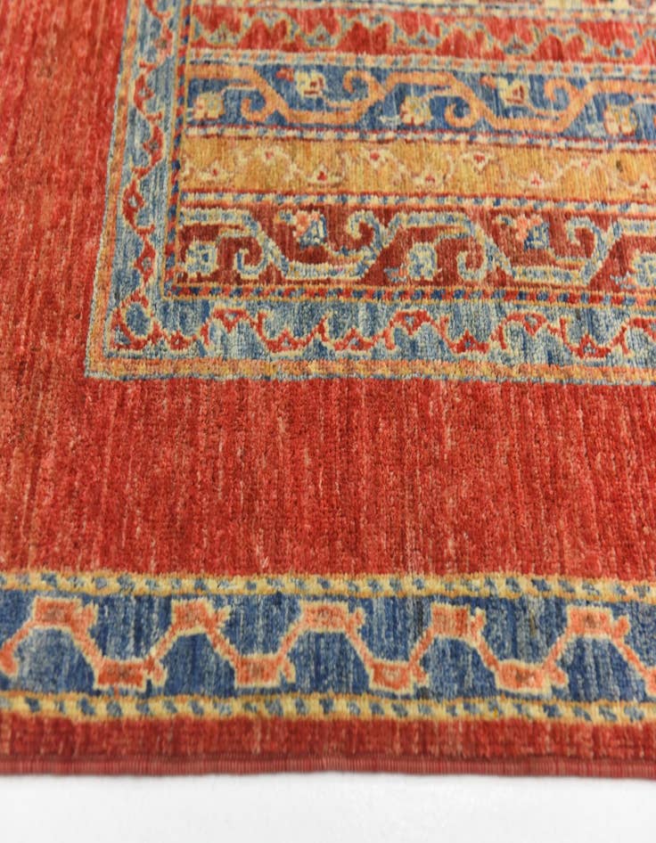 Detail image of  4' 2 x 5' 10  Hand Knotted Ariana Ziegler Rug