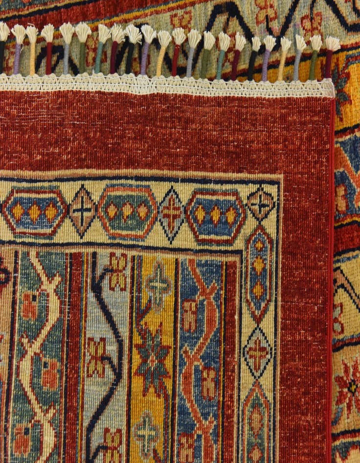Detail image of  3' 9 x 5' 10  Hand Knotted Ariana Ziegler Rug