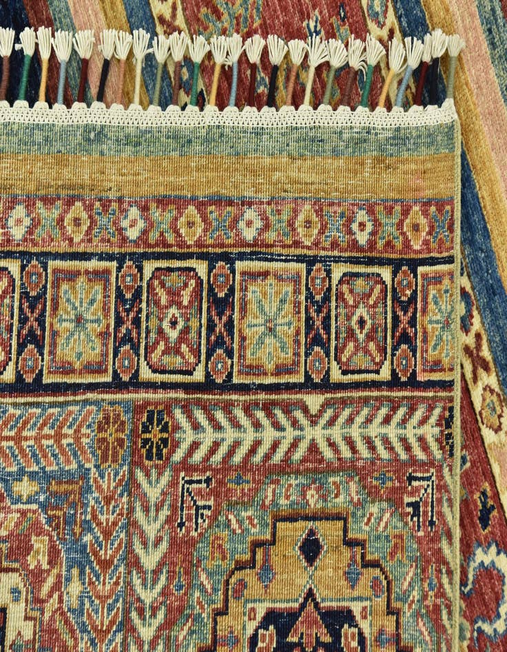 Detail image of  6' 8 x 9' 7  Hand Knotted Ariana Ziegler Wool Rug