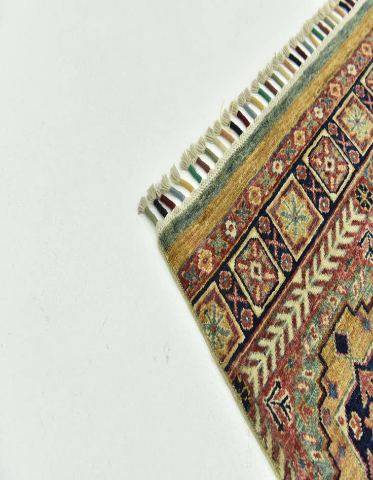 Detail image of  6' 8 x 9' 7  Hand Knotted Ariana Ziegler Wool Rug