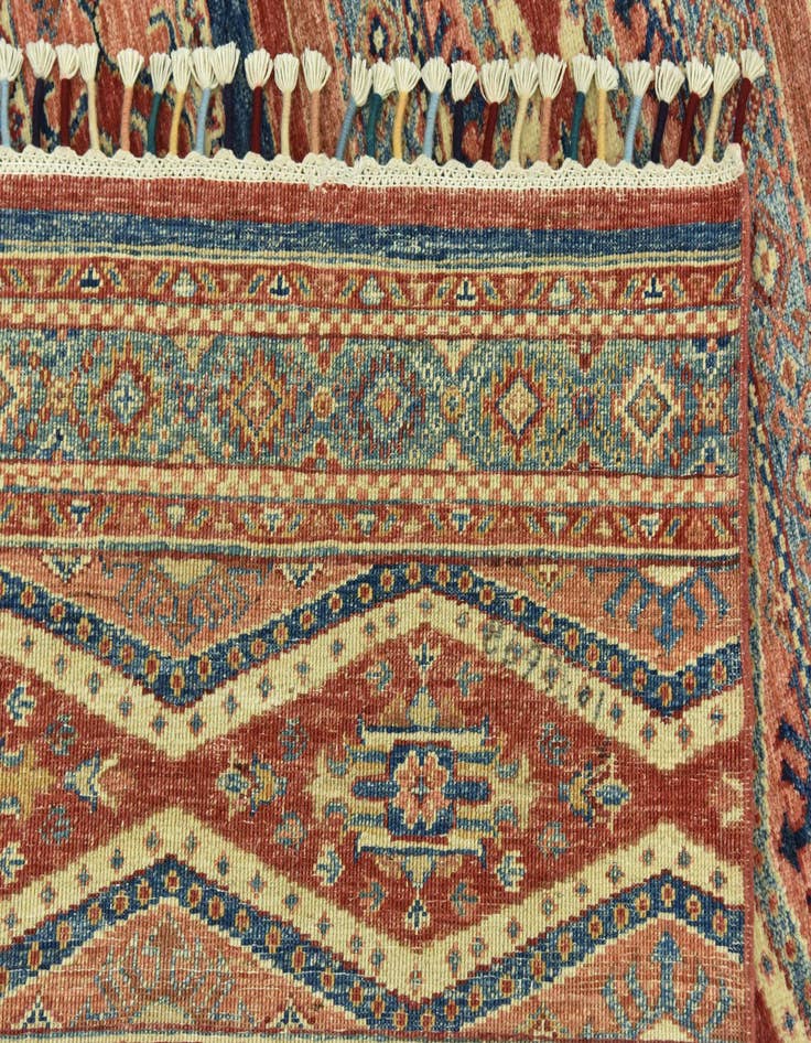 Detail image of  6' 7 x 9' 8  Hand Knotted Ariana Ziegler Wool Rug