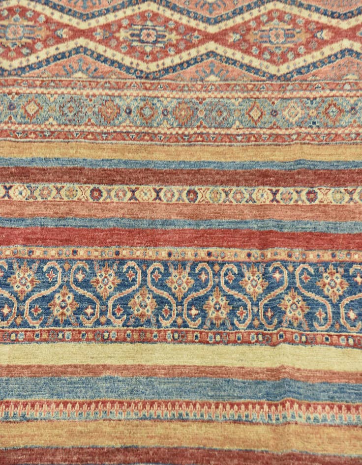 Detail image of  6' 7 x 9' 8  Hand Knotted Ariana Ziegler Wool Rug