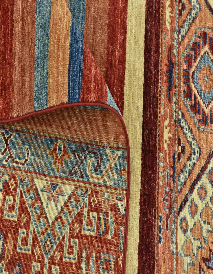 Detail image of  5' 6 x 8' 2  Hand Knotted Ariana Ziegler Rug