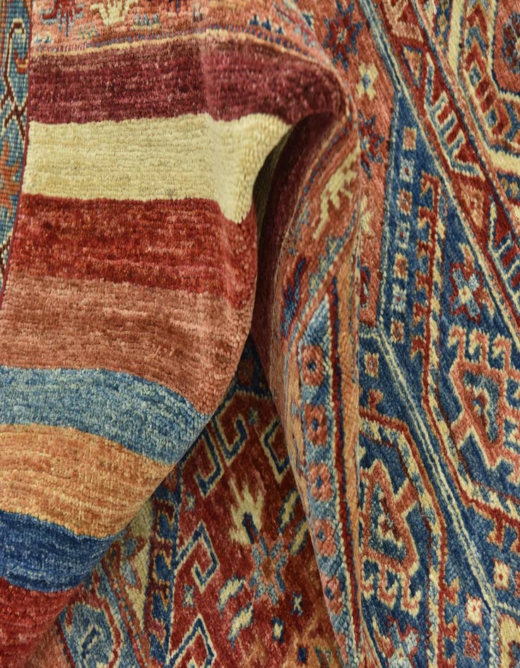 Detail image of  5' 6 x 8' 2  Hand Knotted Ariana Ziegler Rug
