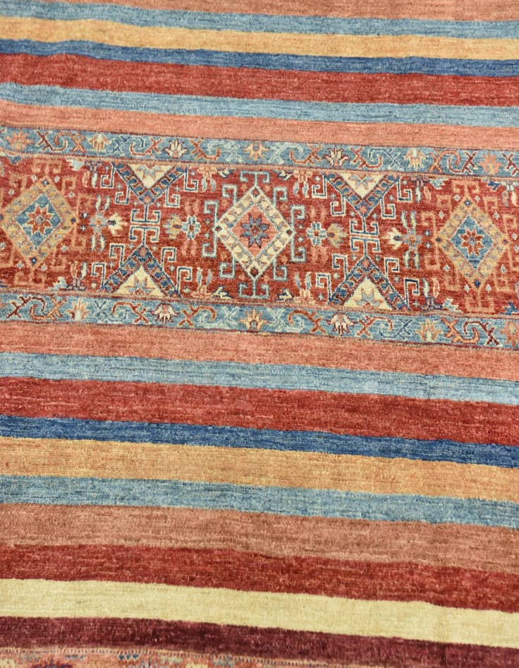 Detail image of  5' 6 x 8' 2  Hand Knotted Ariana Ziegler Rug