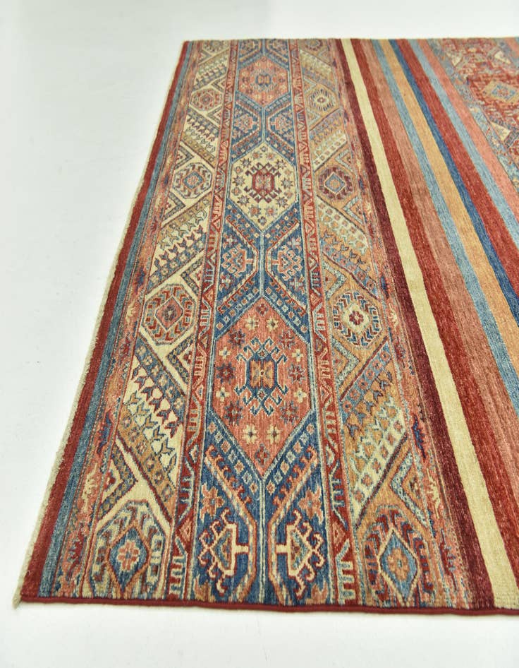 Detail image of  5' 6 x 8' 2  Hand Knotted Ariana Ziegler Rug