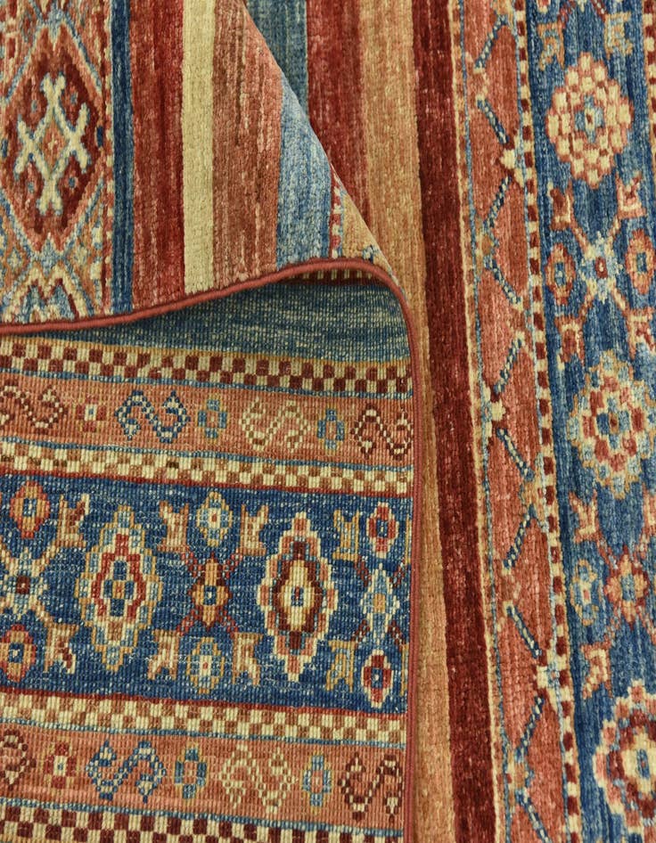 Detail image of  5' 6 x 7' 7  Hand Knotted Ariana Ziegler Rug