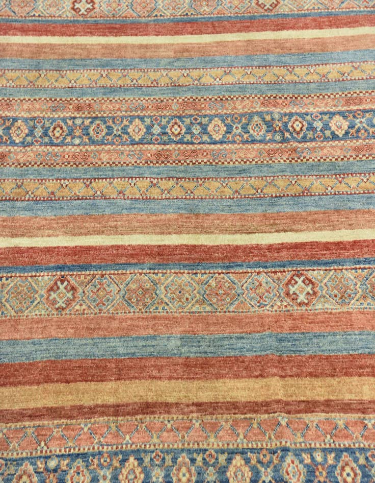 Detail image of  5' 6 x 7' 7  Hand Knotted Ariana Ziegler Rug