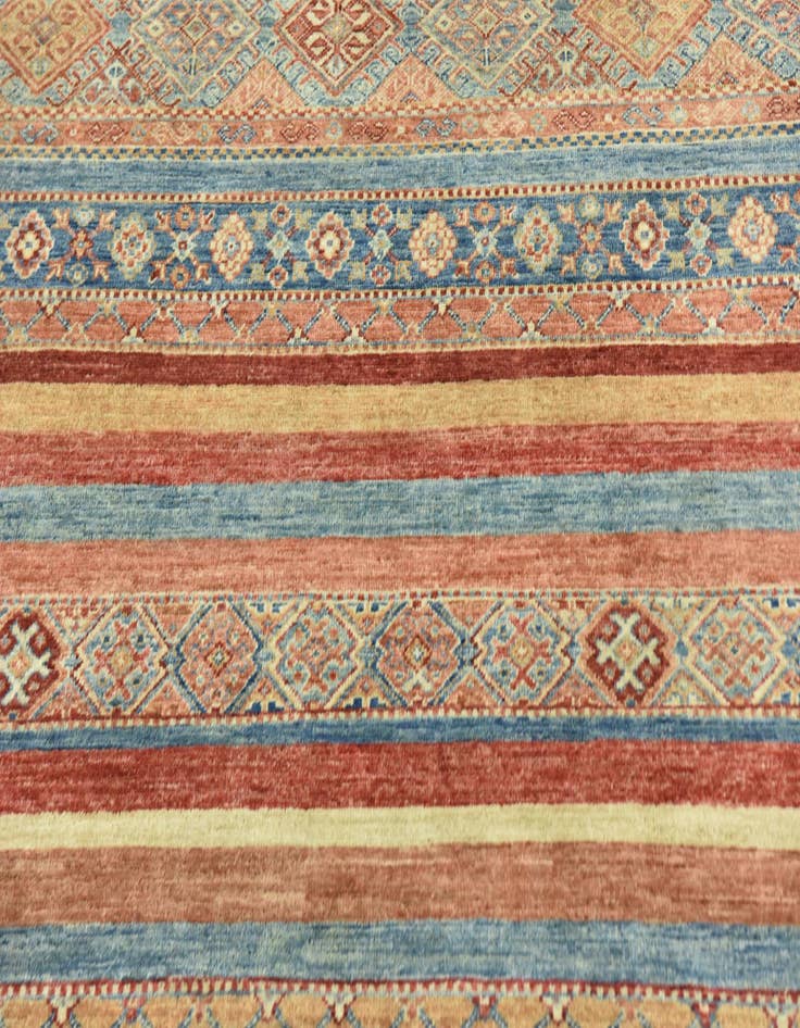 Detail image of  5' 6 x 7' 7  Hand Knotted Ariana Ziegler Rug