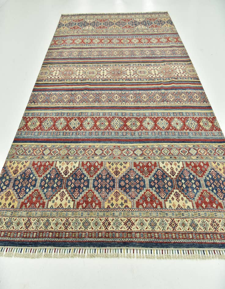 Detail image of  8' 9 x 11' 10  Hand Knotted Ariana Ziegler Rug