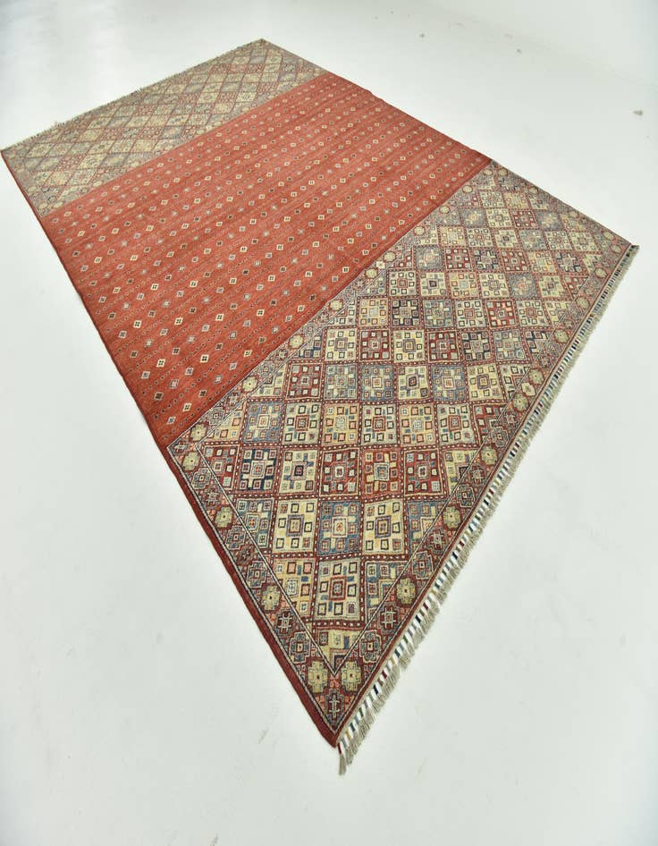 Detail image of  9' 9 x 14'  Hand Knotted Ariana Ziegler Rug