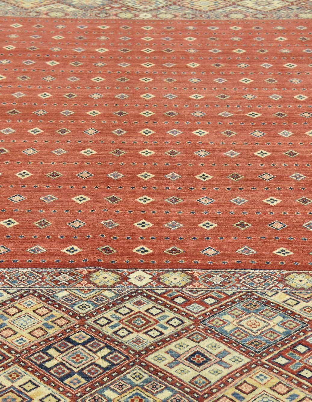 Red 9' 9 x 14' Hand Knotted Ariana Ziegler Rug | Rugs.com