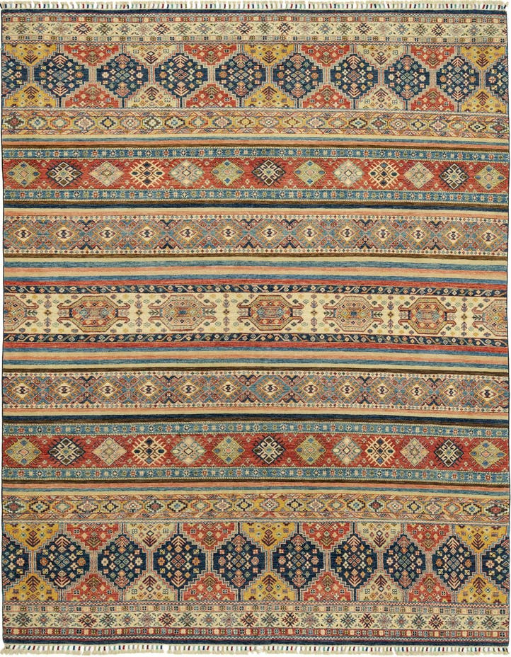  8' 7 x 12'  Hand Knotted Ariana Ziegler Rug