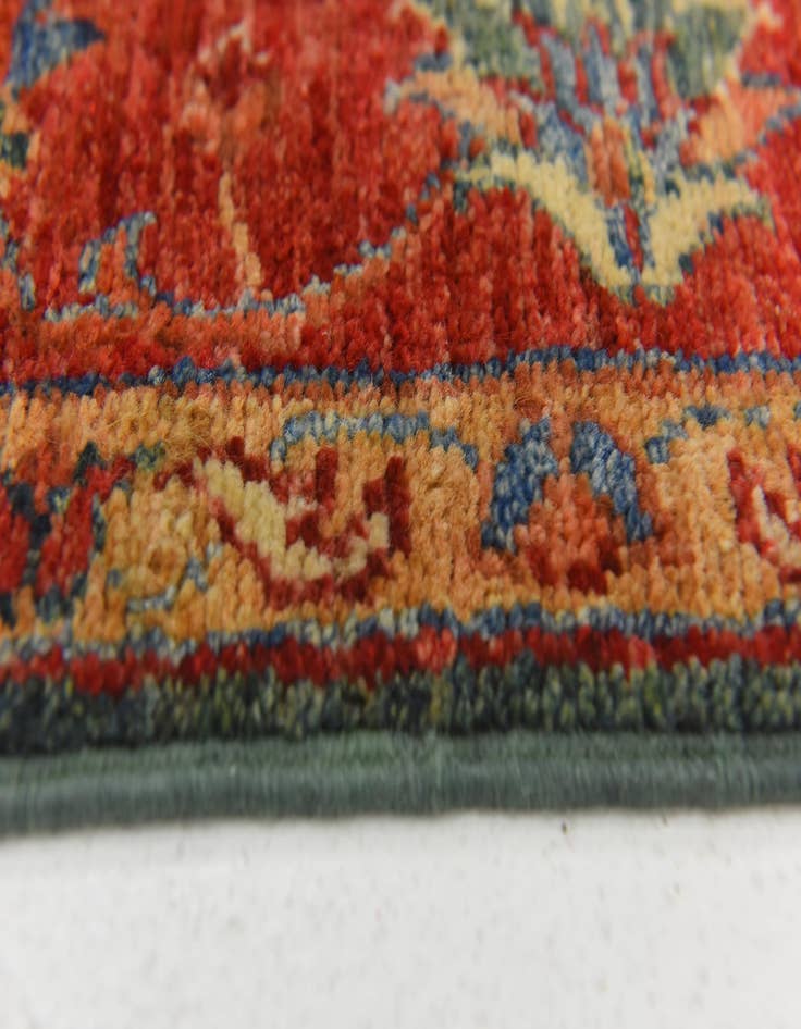 Detail image of  5' 8 x 8'  Hand Knotted Ariana Ziegler Rug