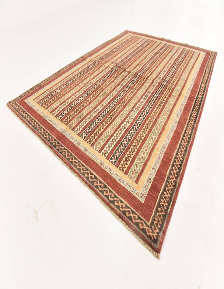 Detail image of  5' 7 x 7' 8  Hand Knotted Ariana Ziegler Rug