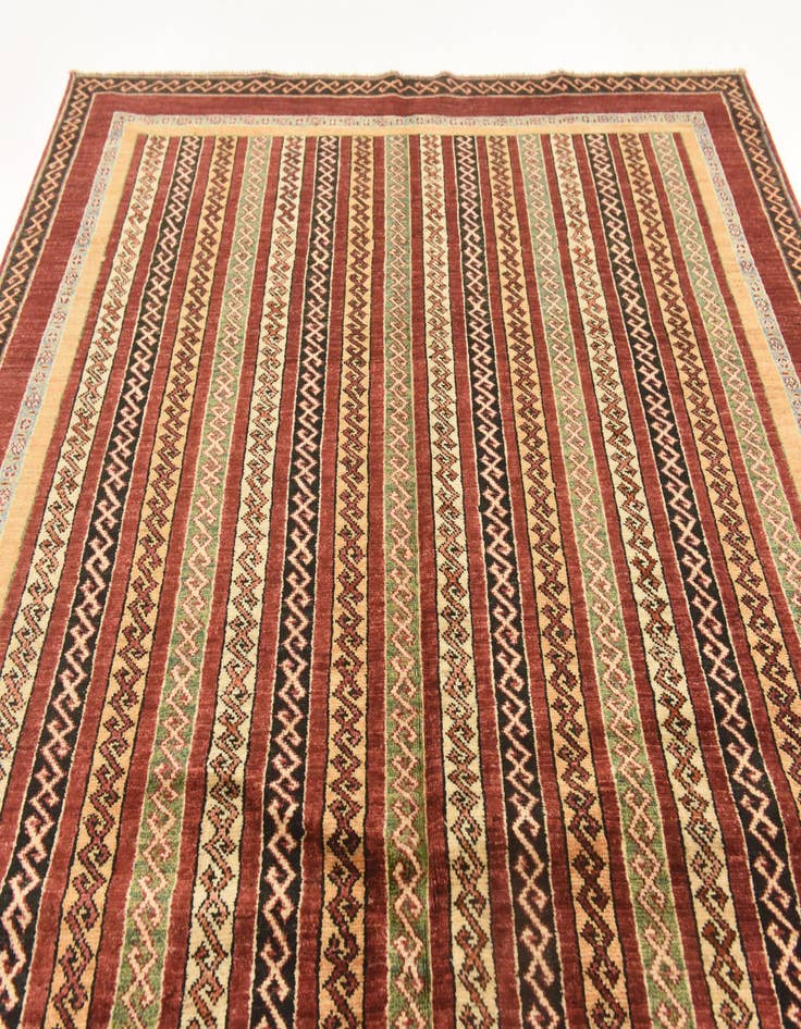 Detail image of  5' 7 x 7' 8  Hand Knotted Ariana Ziegler Rug