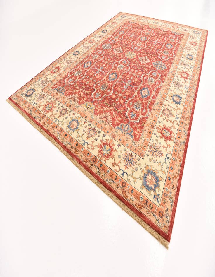 Detail image of  7' x 10' 2  Hand Knotted Ariana Ziegler Rug