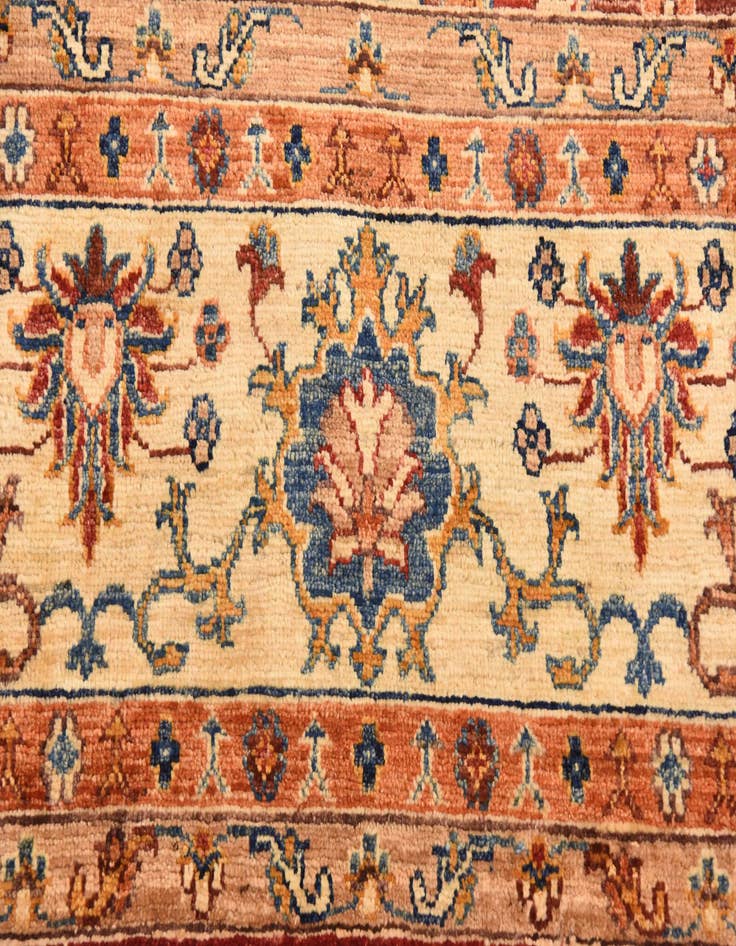 Detail image of  7' x 10' 2  Hand Knotted Ariana Ziegler Rug