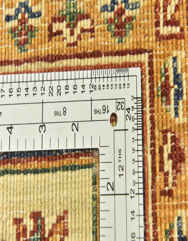 Detail image of  5' 8 x 8'  Hand Knotted Ariana Ziegler Rug