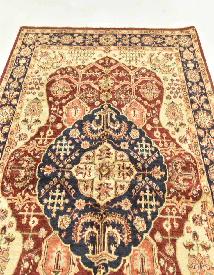 Detail image of  5' 7 x 7' 9  Hand Knotted Ariana Ziegler Rug