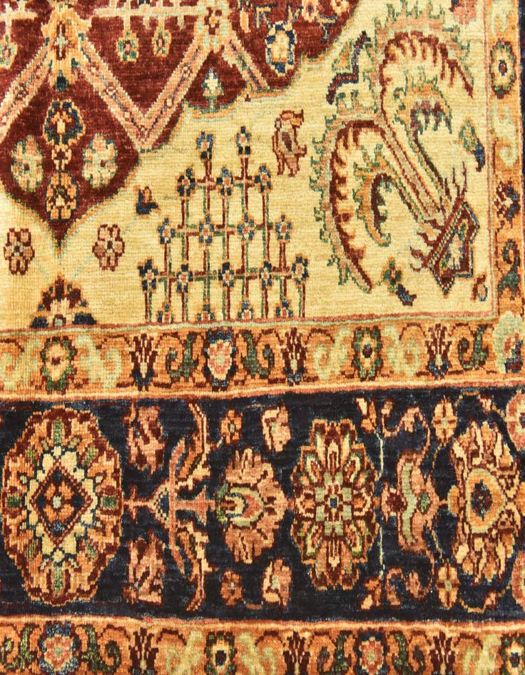 Detail image of  5' 7 x 7' 9  Hand Knotted Ariana Ziegler Rug