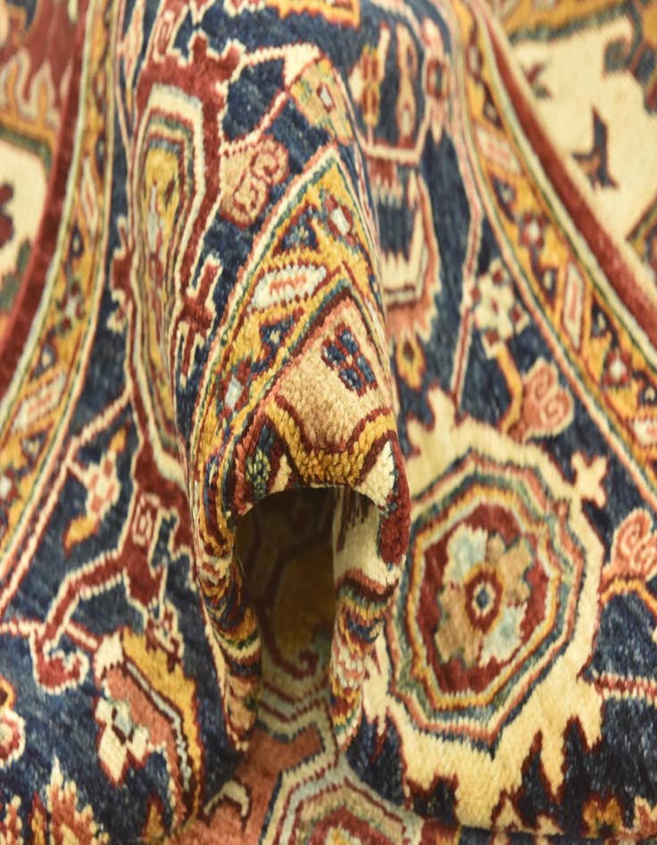 Detail image of  5' 8 x 8' 3  Hand Knotted Ariana Ziegler Rug
