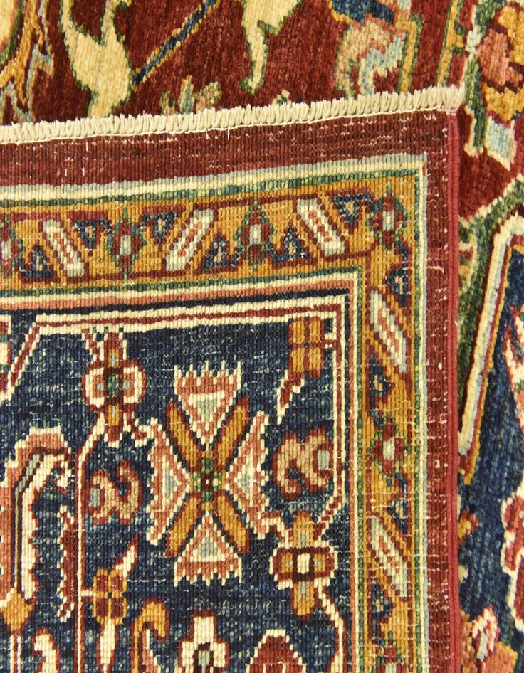 Detail image of  5' 8 x 8' 3  Hand Knotted Ariana Ziegler Rug