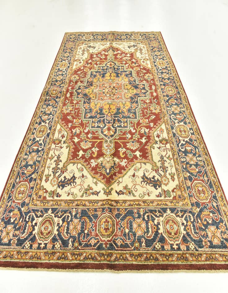 Detail image of  5' 8 x 8' 3  Hand Knotted Ariana Ziegler Rug