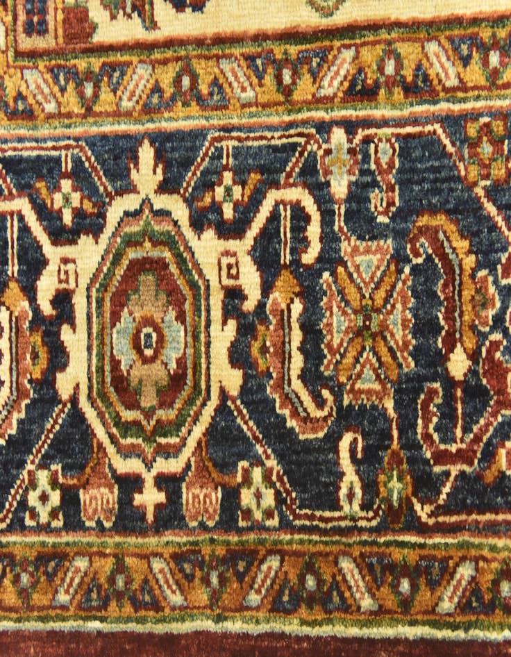 Detail image of  5' 8 x 8' 3  Hand Knotted Ariana Ziegler Rug