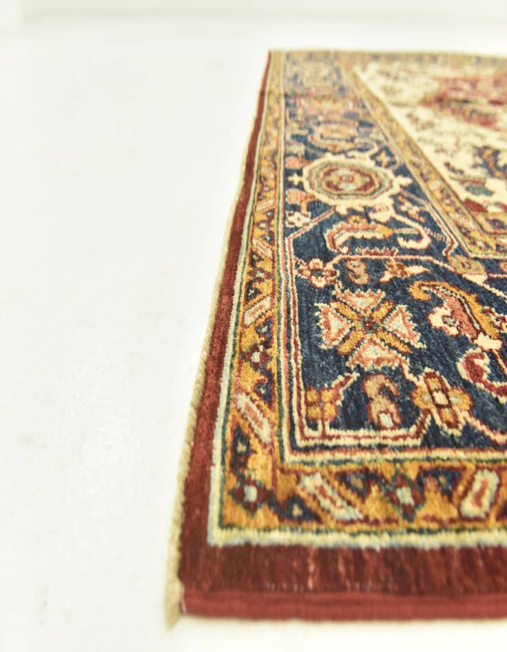 Detail image of  5' 8 x 8' 3  Hand Knotted Ariana Ziegler Rug