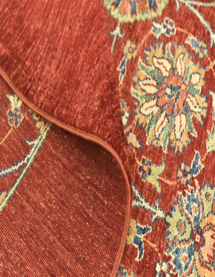 Detail image of  5' 9 x 7' 8  Hand Knotted Ariana Ziegler Rug