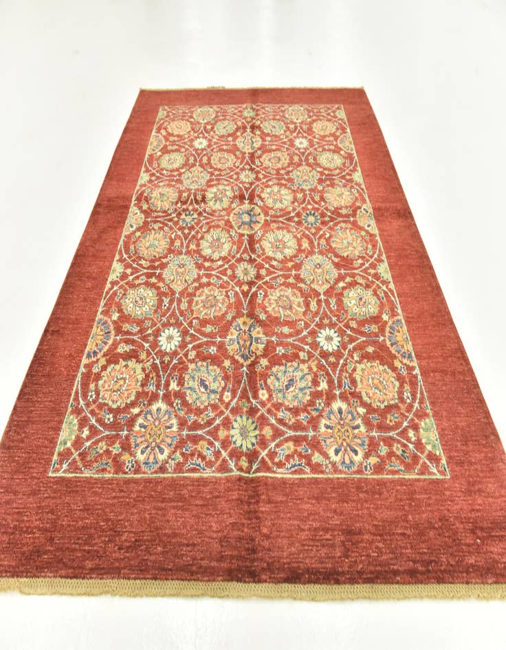 Detail image of  5' 9 x 7' 8  Hand Knotted Ariana Ziegler Rug