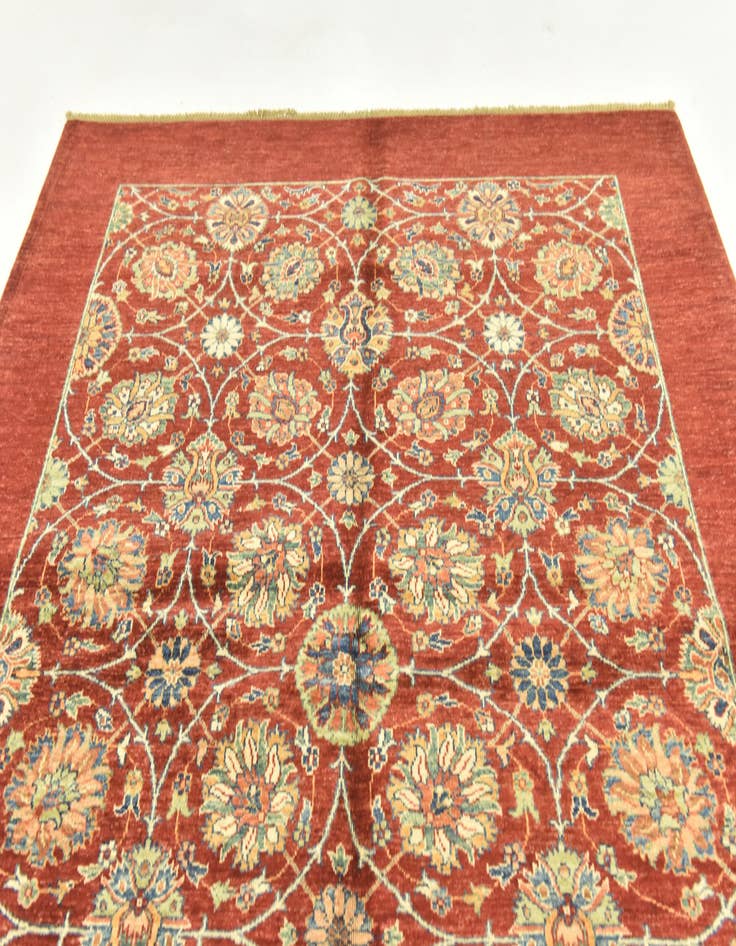 Detail image of  5' 9 x 7' 8  Hand Knotted Ariana Ziegler Rug