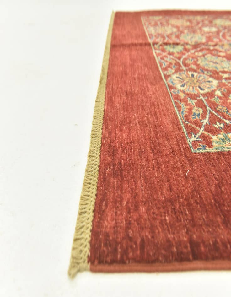 Detail image of  5' 9 x 7' 8  Hand Knotted Ariana Ziegler Rug