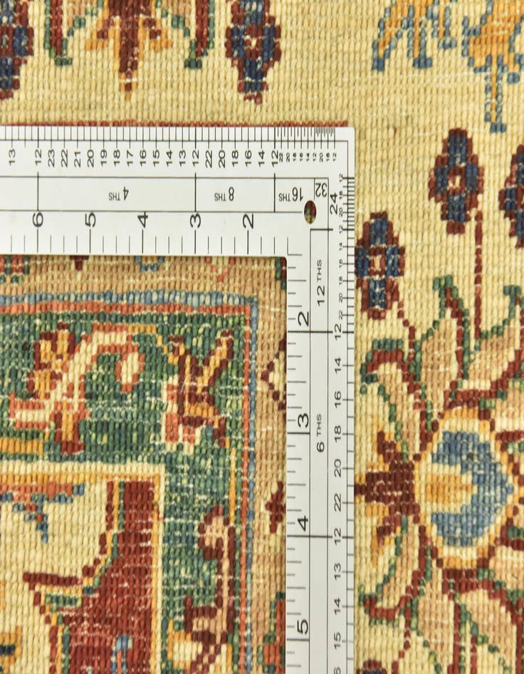 Detail image of  6' 11 x 10' 9  Hand Knotted Ariana Ziegler Rug