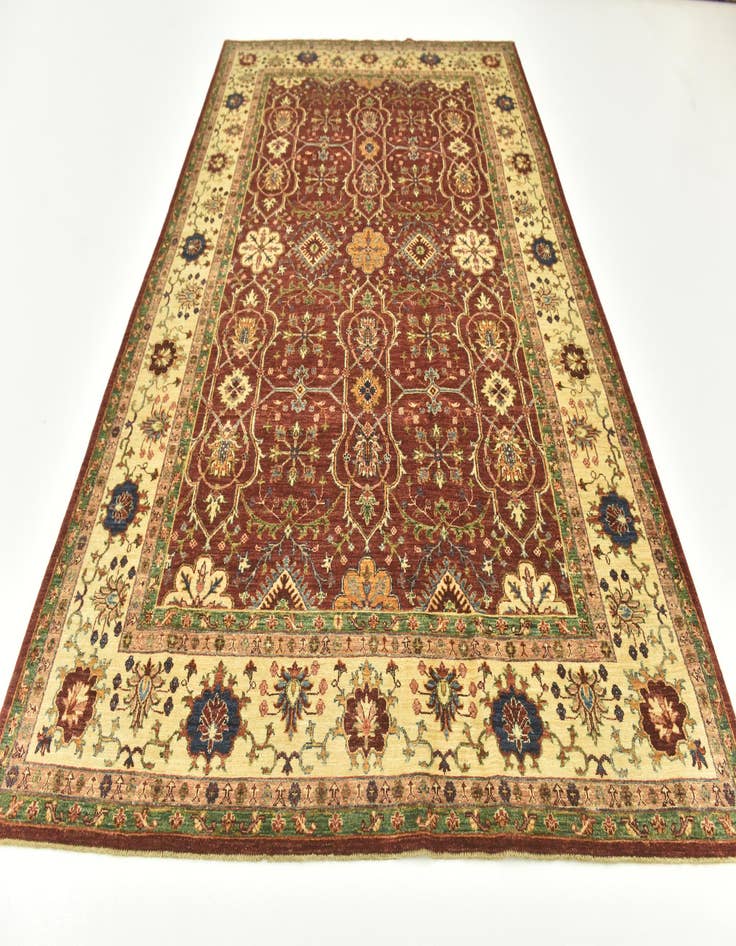 Detail image of  6' 11 x 10' 9  Hand Knotted Ariana Ziegler Rug