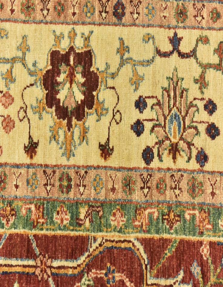 Detail image of  6' 11 x 10' 9  Hand Knotted Ariana Ziegler Rug