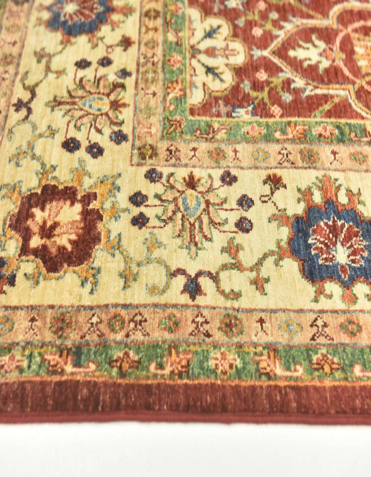 Detail image of  6' 11 x 10' 9  Hand Knotted Ariana Ziegler Rug