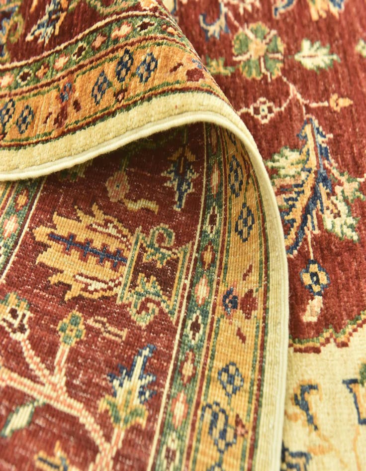 Detail image of  5' 7 x 7' 10  Hand Knotted Ariana Ziegler Oriental Rug