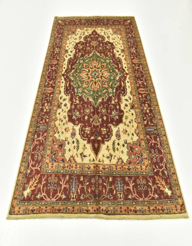 Detail image of  5' 7 x 7' 10  Hand Knotted Ariana Ziegler Oriental Rug