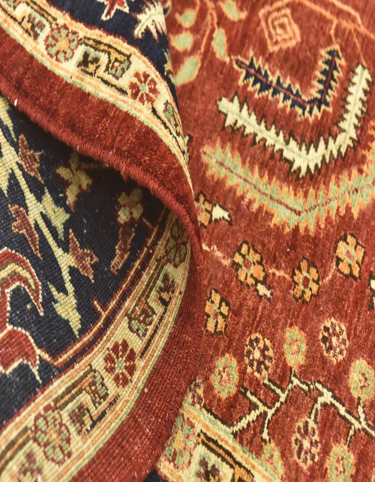 Detail image of  5' 9 x 7' 9  Hand Knotted Ariana Ziegler Rug