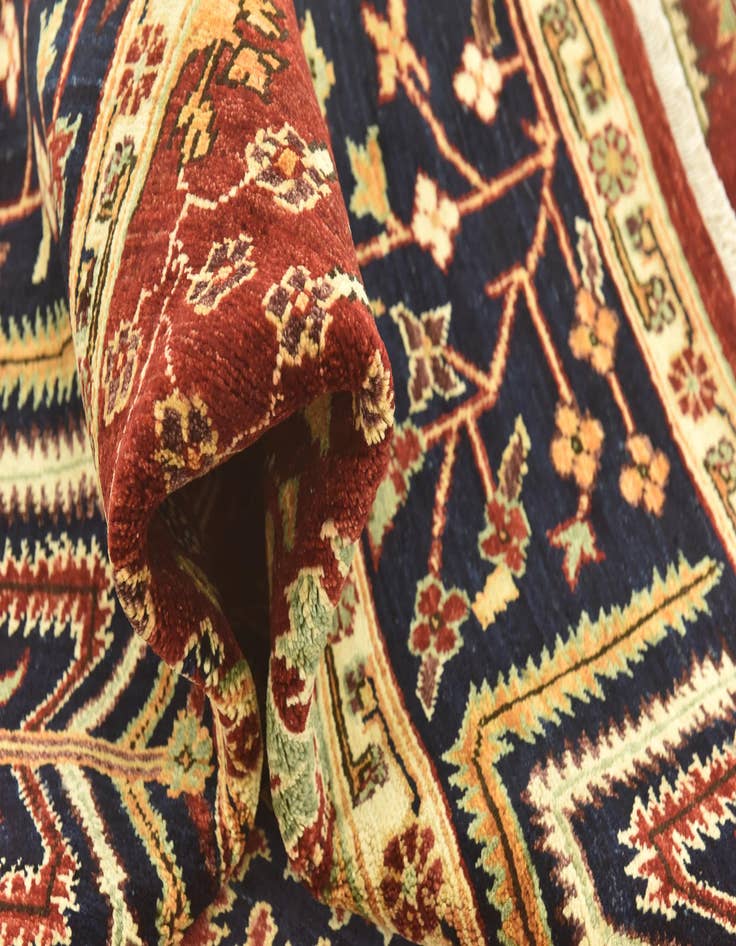 Detail image of  5' 9 x 7' 9  Hand Knotted Ariana Ziegler Rug