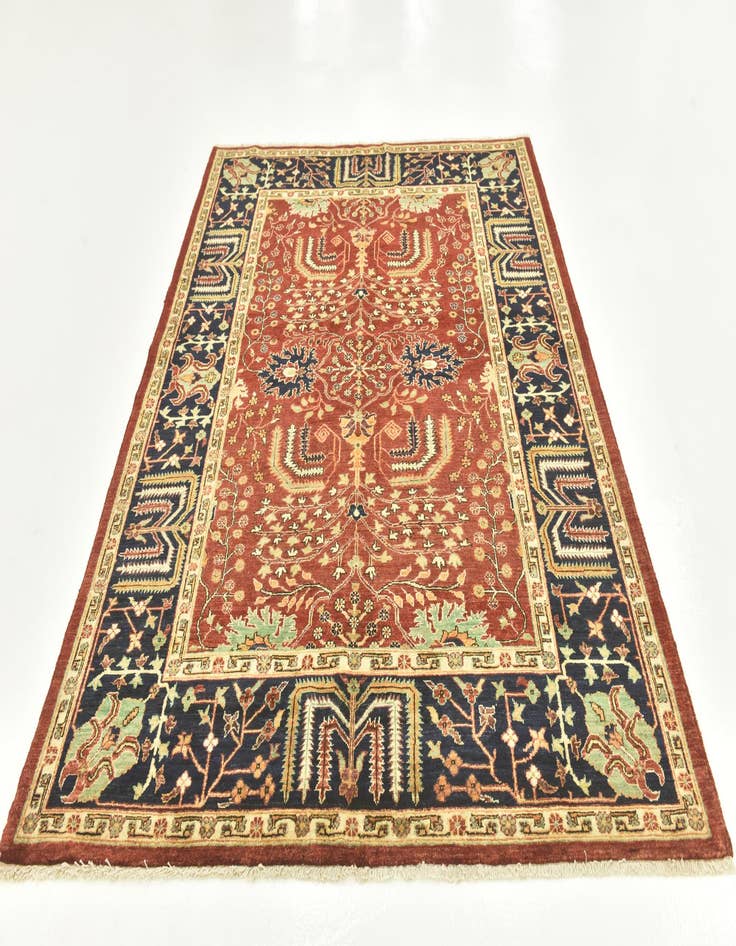 Detail image of  5' 9 x 7' 9  Hand Knotted Ariana Ziegler Rug