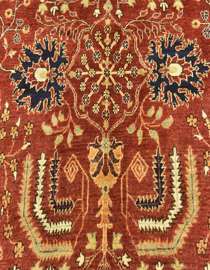 Detail image of  5' 9 x 7' 9  Hand Knotted Ariana Ziegler Rug